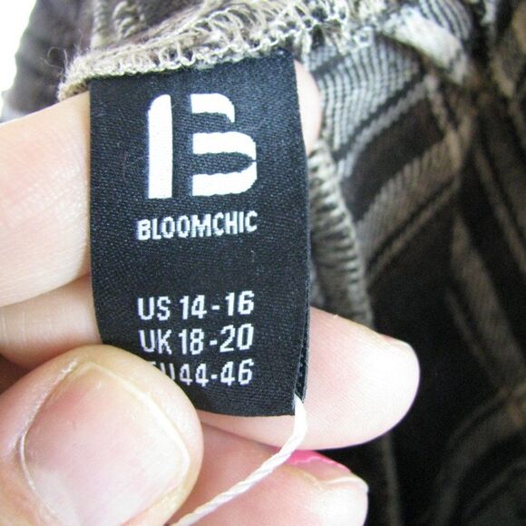 NWT BloomChic plaid pants 14/XL - Picture 6 of 9